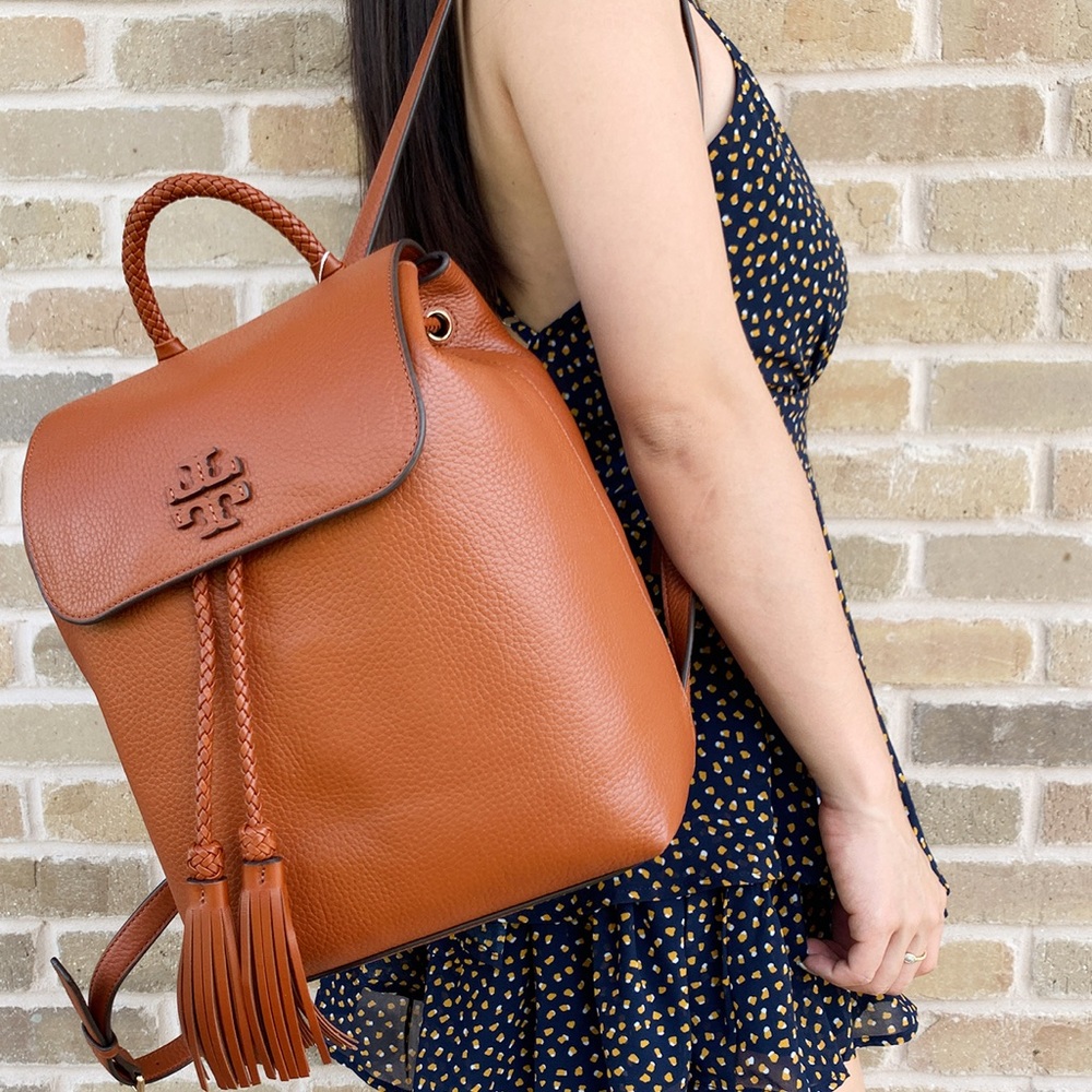 Tory Burch Large Backpack with Tassel - Picture 8 of 8